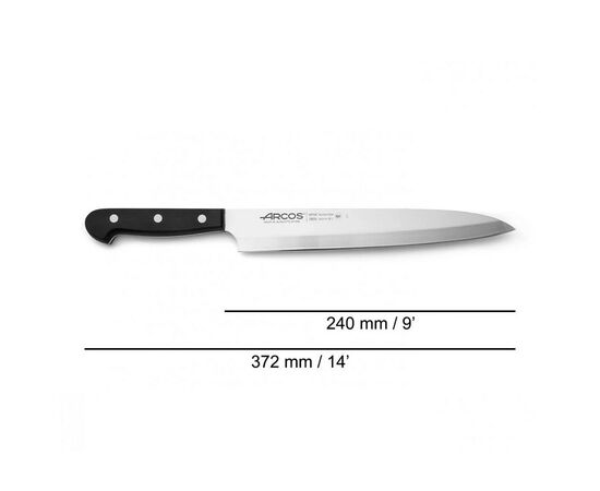 Кухонный нож Arcos Universal Yanagiba 240 мм (289904), изображение 2 Кухонный нож Arcos Universal Yanagiba 240 мм (289904), изображение 2