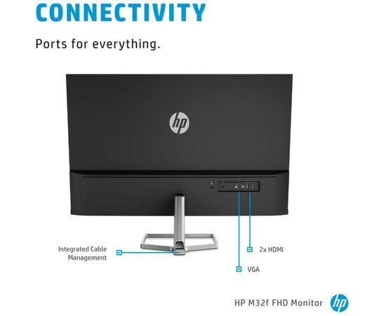 Монитор HP M32f (2H5M7E9), изображение 6 Монитор HP M32f (2H5M7E9), изображение 6