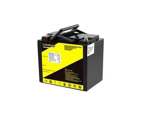 Батарея LiFePo4 Liitokala LiFePO4 12V-60Ah (12V 60Ah LiFePO4)