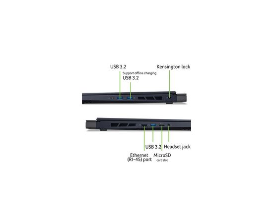 Ноутбук Acer Predator Helios Neo 16 PHN16-72 (NH.QREEU.004), изображение 8 Ноутбук Acer Predator Helios Neo 16 PHN16-72 (NH.QREEU.004), изображение 8