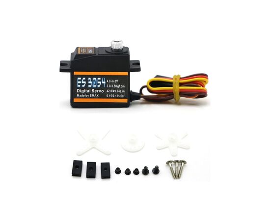 Сервопривод для дрона Emax Emax ES3054 Metal Gear Digital Servo (0102004012), изображение 2 Сервопривод для дрона Emax Emax ES3054 Metal Gear Digital Servo (0102004012), изображение 2