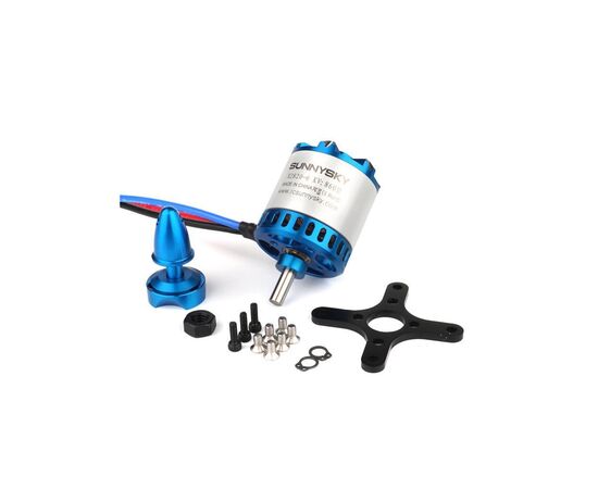 Двигатель для дрона SunnySky x Series v3 x2820 V3 Brushless Motors 1250KV (X2820-1250KV/HP9902.9993), изображение 3 Двигатель для дрона SunnySky x Series v3 x2820 V3 Brushless Motors 1250KV (X2820-1250KV/HP9902.9993), изображение 3