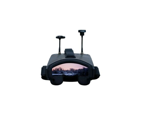 Очки FPV Foxeer DVR 5.8GHz 40CH X Band (MR1712G5), изображение 3 Очки FPV Foxeer DVR 5.8GHz 40CH X Band (MR1712G5), изображение 3
