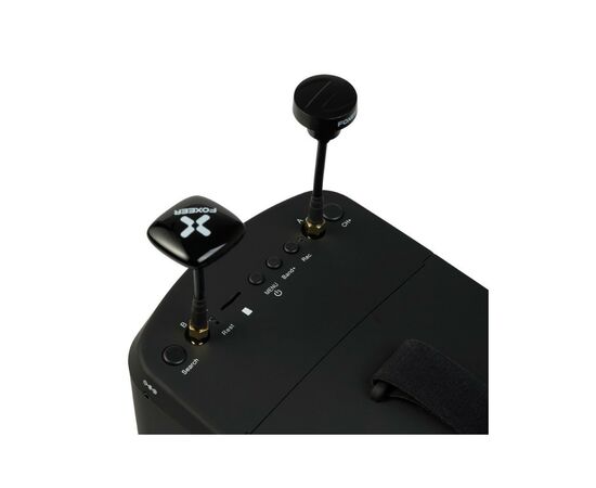 Очки FPV Foxeer DVR 5.8GHz 40CH X Band (MR1712G5), изображение 5 Очки FPV Foxeer DVR 5.8GHz 40CH X Band (MR1712G5), изображение 5