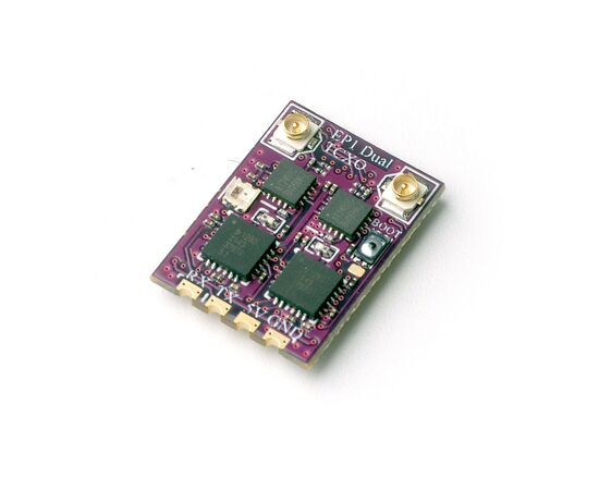 Приемник (RX) HappyModel ExpressLRS Dual EP1 Dual TCXO 2.4GHz (2D30063)