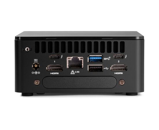 Компьютер ASUS NUC 13 Pro Kit NUC13ANHi3 / i3-1315P, M.2 22x80 NVMe, 22x42 SATA, 2.5'' SATA slot, no cord (90AB3ANH-MR4100), изображение 6 Компьютер ASUS NUC 13 Pro Kit NUC13ANHi3 / i3-1315P, M.2 22x80 NVMe, 22x42 SATA, 2.5'' SATA slot, no cord (90AB3ANH-MR4100), изображение 6