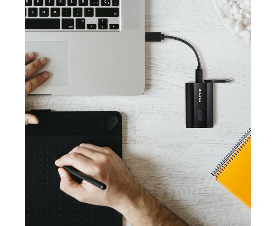 Накопитель SSD USB 3.2 4TB ADATA (SD810-4000G-CBK), изображение 6 Накопитель SSD USB 3.2 4TB ADATA (SD810-4000G-CBK), изображение 6
