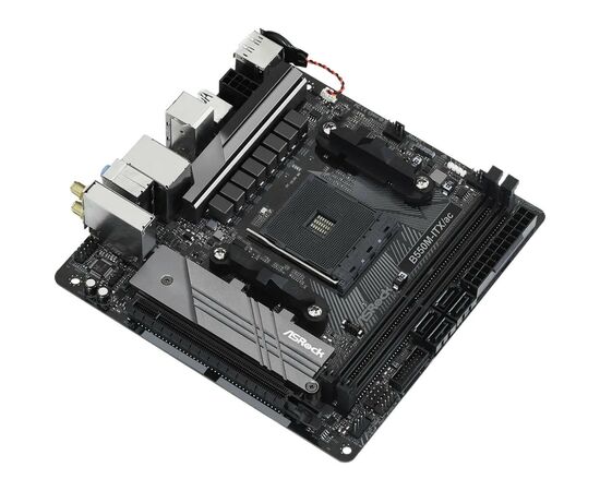 Материнская плата ASRock B550M-ITX/ac, изображение 2 Материнская плата ASRock B550M-ITX/ac, изображение 2