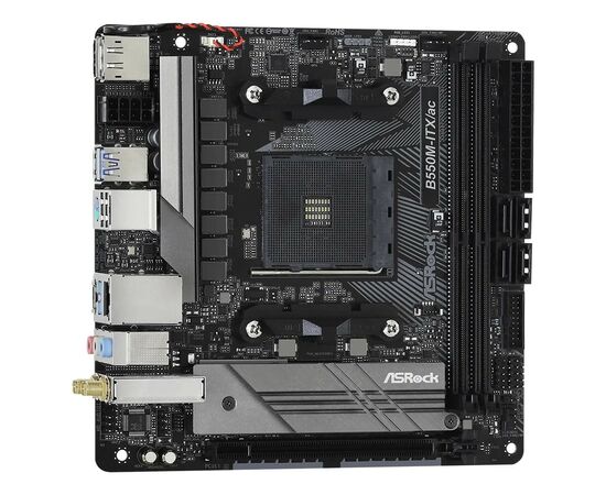 Материнская плата ASRock B550M-ITX/ac, изображение 3 Материнская плата ASRock B550M-ITX/ac, изображение 3