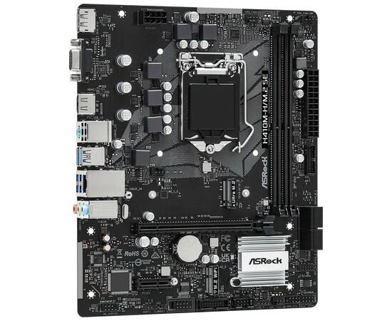 Материнская плата ASRock H410M-H/M.2 SE, изображение 3 Материнская плата ASRock H410M-H/M.2 SE, изображение 3