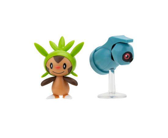 Фигурка Pokemon набор W16 - Чеспин и Белдум (PKW3014), изображение 2 Фигурка Pokemon набор W16 - Чеспин и Белдум (PKW3014), изображение 2