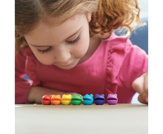 Развивающая игрушка Learning Resources для обучения цифре серии Numberblocks - Веселые лягушки Numberblobs (HM94490-UK), изображение 7 Развивающая игрушка Learning Resources для обучения цифре серии Numberblocks - Веселые лягушки Numberblobs (HM94490-UK), изображение 7
