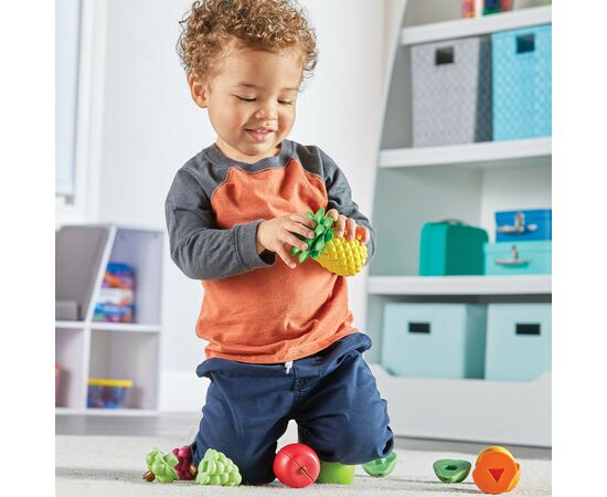Развивающая игрушка Learning Resources Фрукты и формы Snap-N-Learn (LER6715), изображение 4 Развивающая игрушка Learning Resources Фрукты и формы Snap-N-Learn (LER6715), изображение 4
