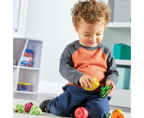 Развивающая игрушка Learning Resources Фрукты и формы Snap-N-Learn (LER6715), изображение 5 Развивающая игрушка Learning Resources Фрукты и формы Snap-N-Learn (LER6715), изображение 5