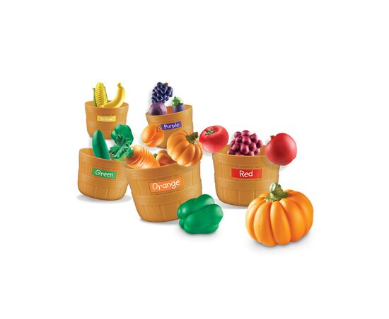 Развивающая игрушка Learning Resources Учебный игровой набор-сортер – Фермерский рынок (LER3060), изображение 4 Развивающая игрушка Learning Resources Учебный игровой набор-сортер – Фермерский рынок (LER3060), изображение 4