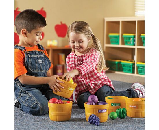 Развивающая игрушка Learning Resources Учебный игровой набор-сортер – Фермерский рынок (LER3060), изображение 7 Развивающая игрушка Learning Resources Учебный игровой набор-сортер – Фермерский рынок (LER3060), изображение 7