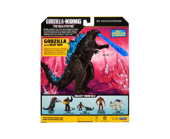 Фігурка Godzilla vs. Kong Ґодзілла до еволюції з променем (35201), зображення 6 Фігурка Godzilla vs. Kong Ґодзілла до еволюції з променем (35201), зображення 6