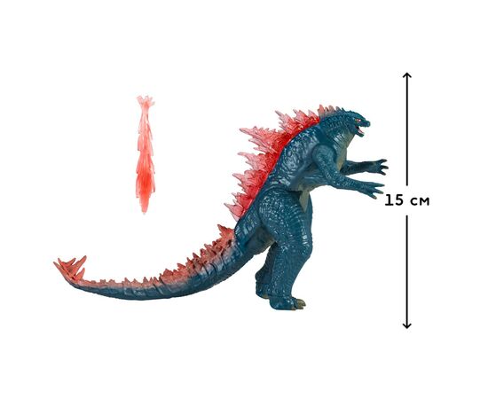 Фигурка Godzilla vs. Kong Годзилла после эволюции с лучом (35202), изображение 2 Фигурка Godzilla vs. Kong Годзилла после эволюции с лучом (35202), изображение 2
