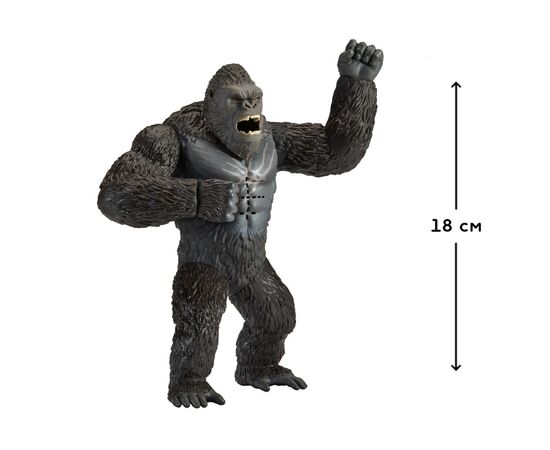 Фигурка Godzilla vs. Kong Конг готов к бою (звук) (35507), изображение 2 Фигурка Godzilla vs. Kong Конг готов к бою (звук) (35507), изображение 2