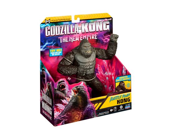Фигурка Godzilla vs. Kong Конг готов к бою (звук) (35507), изображение 6 Фигурка Godzilla vs. Kong Конг готов к бою (звук) (35507), изображение 6