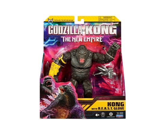 Фигурка Godzilla vs. Kong Конг со стальной лапой (35204), изображение 4 Фигурка Godzilla vs. Kong Конг со стальной лапой (35204), изображение 4