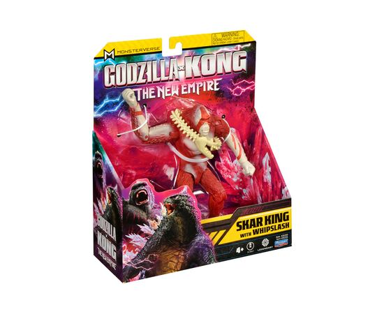 Фигурка Godzilla vs. Kong Скар Кинг с оружием (35205), изображение 6 Фигурка Godzilla vs. Kong Скар Кинг с оружием (35205), изображение 6