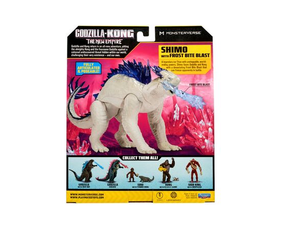 Фигурка Godzilla vs. Kong Шимо с ледяным дыханием (35206), изображение 6 Фигурка Godzilla vs. Kong Шимо с ледяным дыханием (35206), изображение 6