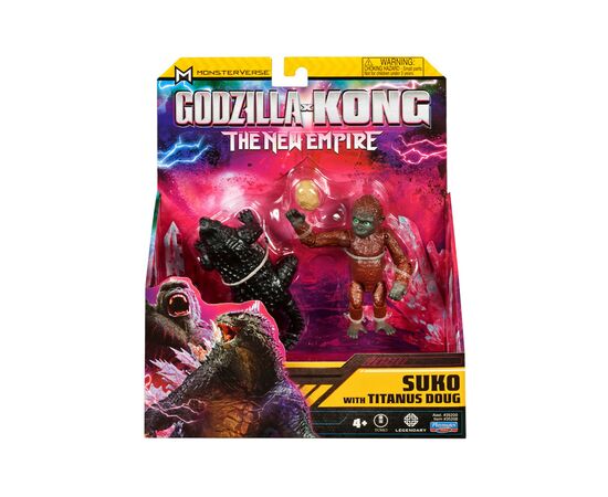 Фігурка Godzilla vs. Kong набір - Зуко з Дагом 9 см (35208), зображення 4 Фігурка Godzilla vs. Kong набір - Зуко з Дагом 9 см (35208), зображення 4