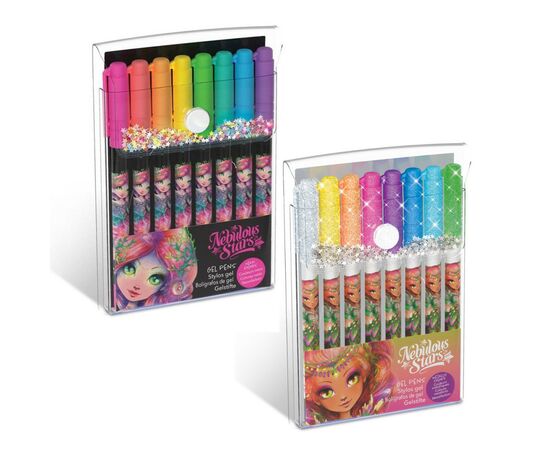 Ручка гелевая Nebulous Stars набор – Космические цвета 8 цветов (11576), изображение 2 Ручка гелевая Nebulous Stars набор – Космические цвета 8 цветов (11576), изображение 2