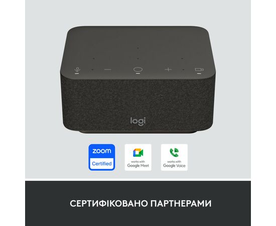 Порт-репликатор Logitech Logi Dock - GRAPHITE - USB - EMEA - UC (L986-000024), изображение 6 Порт-репликатор Logitech Logi Dock - GRAPHITE - USB - EMEA - UC (L986-000024), изображение 6