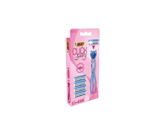 Бритва Bic Click Soleil 3 с 4 сменными картриджами (3086123644946)