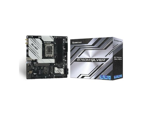 Материнская плата Biostar B760M-SILVER, изображение 4 Материнская плата Biostar B760M-SILVER, изображение 4