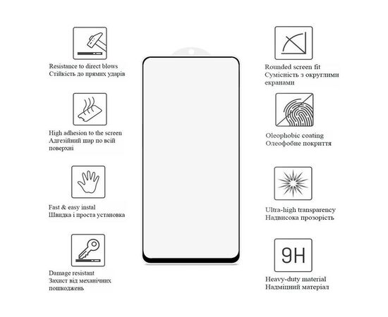 Скло захисне Drobak Google Pixel 8 Pro Black Frame A+ (535383), зображення 2 Скло захисне Drobak Google Pixel 8 Pro Black Frame A+ (535383), зображення 2