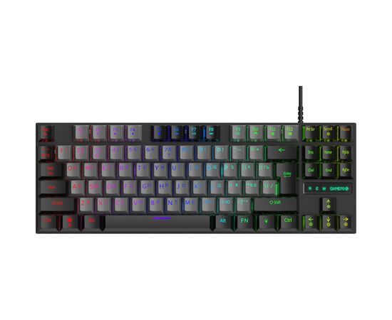 Клавиатура GamePro MK100B Blue Switch LED USB Black (MK100B)