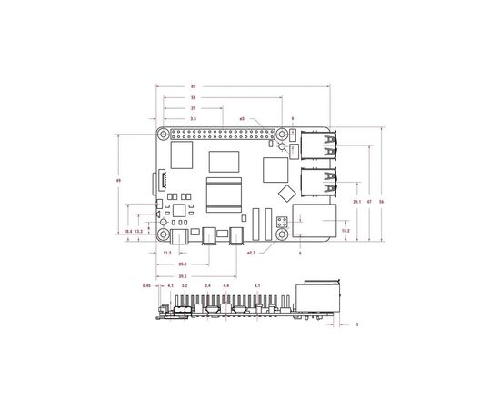 Промышленный ПК Raspberry Pi 5 4GB (RPI5-4GB), изображение 5 Промышленный ПК Raspberry Pi 5 4GB (RPI5-4GB), изображение 5