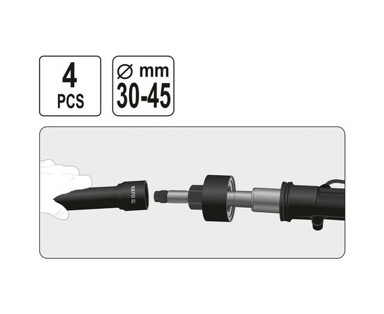 Автомобільний зйомник Yato рульових тяг (YT-06155), зображення 2 Автомобільний зйомник Yato рульових тяг (YT-06155), зображення 2