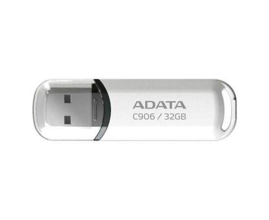 USB флеш накопичувач ADATA 32GB C906 White USB 2.0 (AC906-32G-RWH)