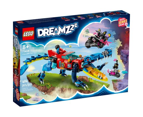 Конструктор LEGO DREAMZzz Автомобіль Крокодил 494 деталі (71458)