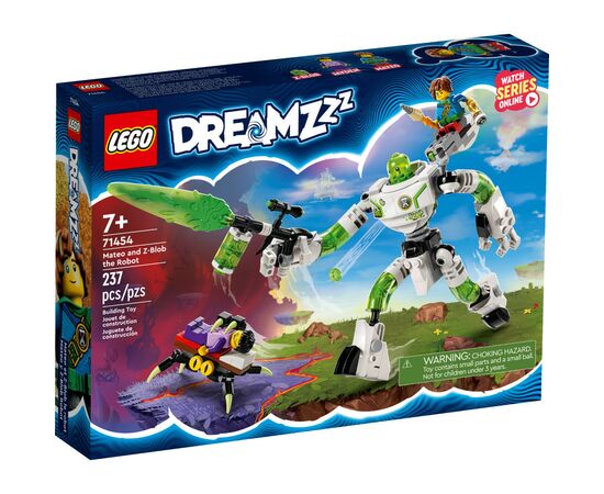 Конструктор LEGO DREAMZzz Матео и робот Z-Blob 237 деталей (71454)