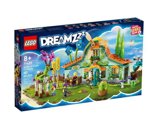 Конструктор LEGO DREAMZzz Стайня казкових істот 681 деталь (71459)
