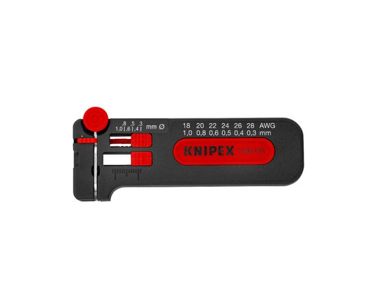Съемник изоляции KNIPEX Mini (12 80 100 SB), изображение 2 Съемник изоляции KNIPEX Mini (12 80 100 SB), изображение 2