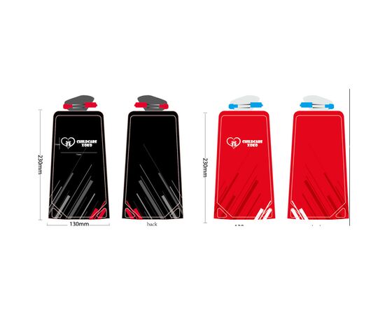 Бутылка для воды XoKo ChildCare 001 Red (XK-BOTL001-RD), изображение 3 Бутылка для воды XoKo ChildCare 001 Red (XK-BOTL001-RD), изображение 3