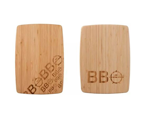Дошка для нарізання Bergner Bbq lovers 30х22 см бамбук (BG-39987-AA), зображення 4 Дошка для нарізання Bergner Bbq lovers 30х22 см бамбук (BG-39987-AA), зображення 4