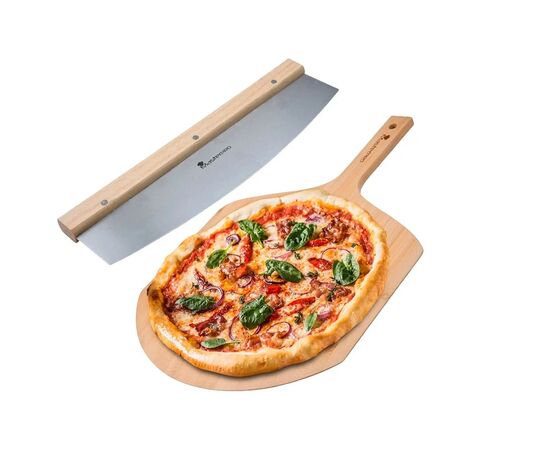 Кухонный нож MasterPro Pizza oven 2 предмета (ніж та дошка) (BGKIT-0046), изображение 2 Кухонный нож MasterPro Pizza oven 2 предмета (ніж та дошка) (BGKIT-0046), изображение 2