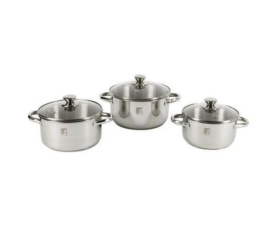 Набор посуды Bergner Alea 1,5/2,2/2,9 л (BGEU-5505)