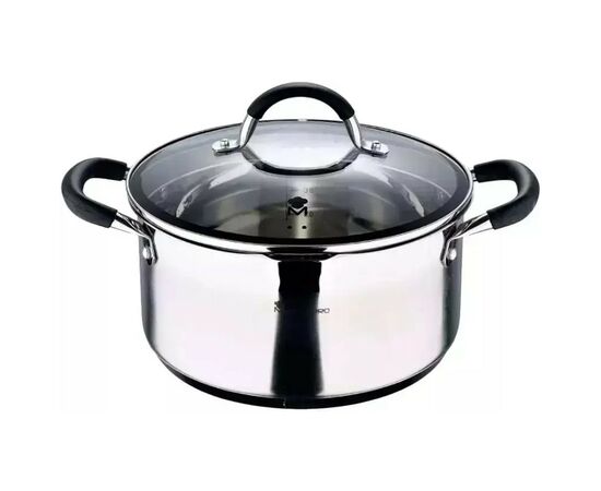 Набор посуды MasterPro Foodies collection 2 каструлі та ківш 16/20/24 см (BGEU-5539), изображение 2 Набор посуды MasterPro Foodies collection 2 каструлі та ківш 16/20/24 см (BGEU-5539), изображение 2