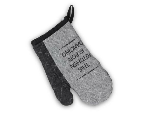 Кухонна прихватка Kela Gianna 31x18 см чорно-біла This kitchen (12777), зображення 2