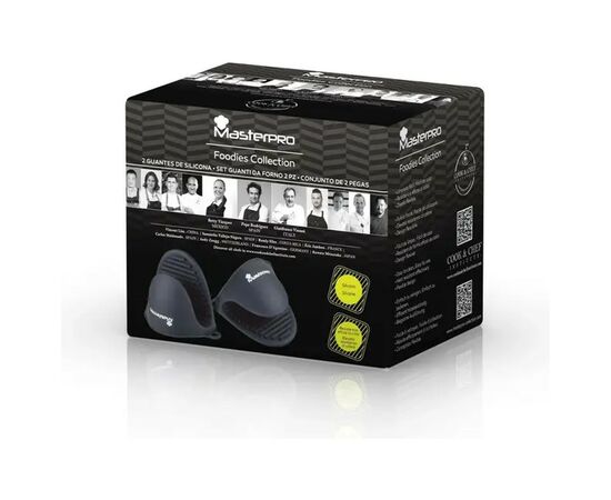 Кухонная прихватка MasterPro Foodies collection 11х8 см силікон 2 шт (BGMP-7700), изображение 5 Кухонная прихватка MasterPro Foodies collection 11х8 см силікон 2 шт (BGMP-7700), изображение 5
