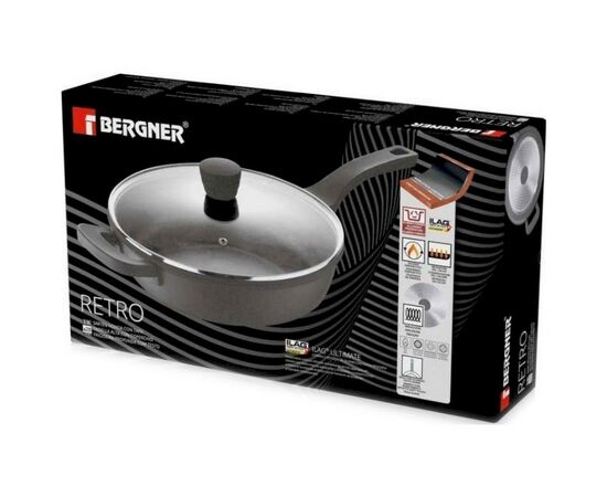 Сотейник Bergner Retro 28 см (BG-30736-NP), зображення 4