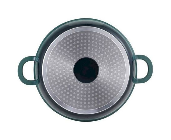 Сотейник Bergner Excalibur з кришкою 24 см Green (BG-36103-GR), изображение 4